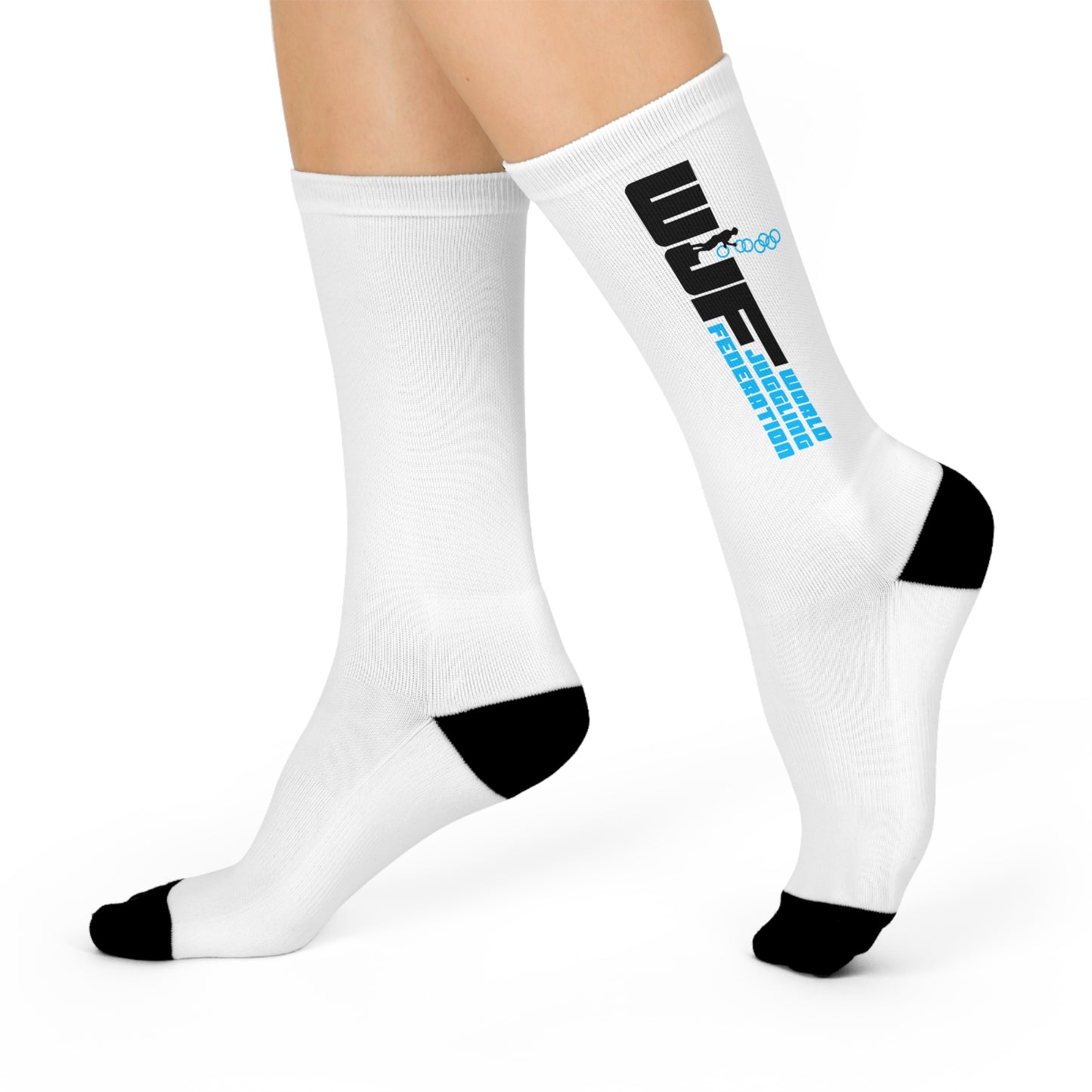 Cushioned Crew Socks — WJF Performance Logo Athletic Crew Socks